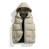 Quilted Hooded Bodywarmer with Handy Pockets