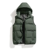 Quilted Hooded Bodywarmer with Handy Pockets