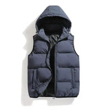 Quilted Hooded Bodywarmer with Handy Pockets