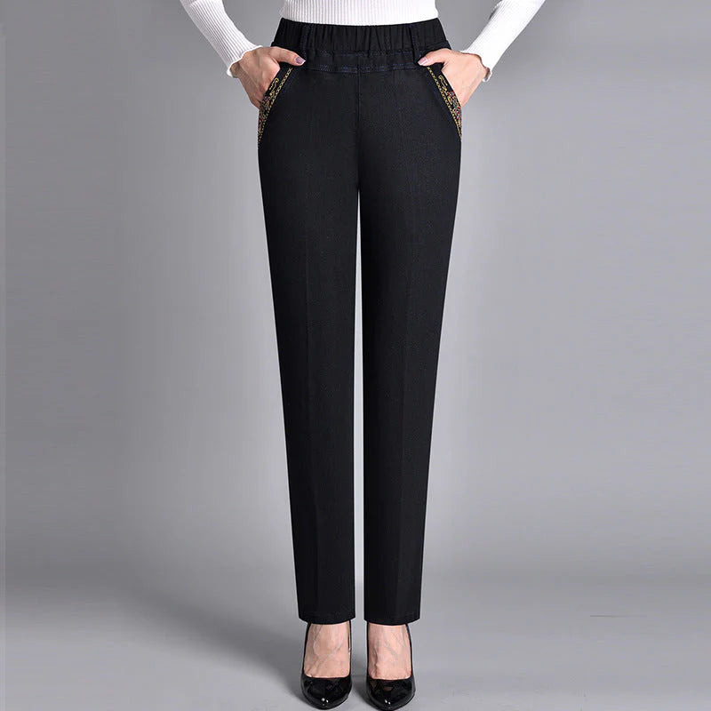 Women’s Elastic Waist Jeans