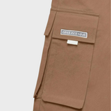Cargo Joggers with Elastic Drawstring Waist and Pockets