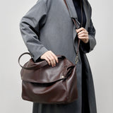Women's Signature Black Leather Bag