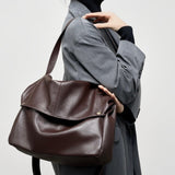 Women's Signature Black Leather Bag