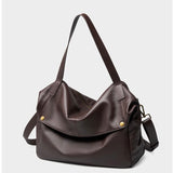 Women's Signature Black Leather Bag