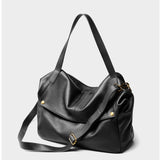 Women's Signature Black Leather Bag