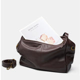 Women's Signature Black Leather Bag
