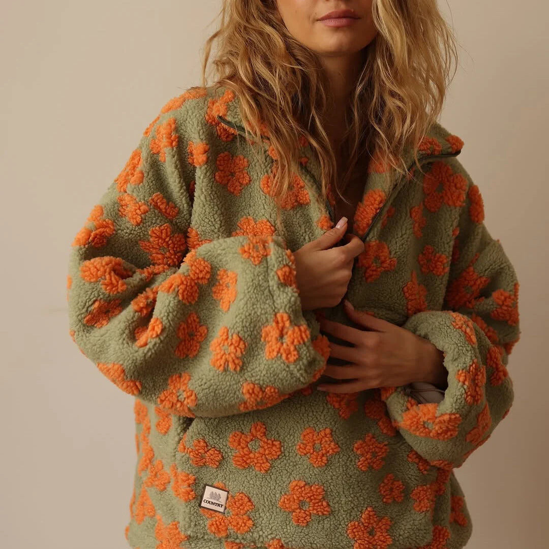 Women's Floral Print Jumper