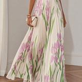 Women's Floral Sleeveless Maxi Dress