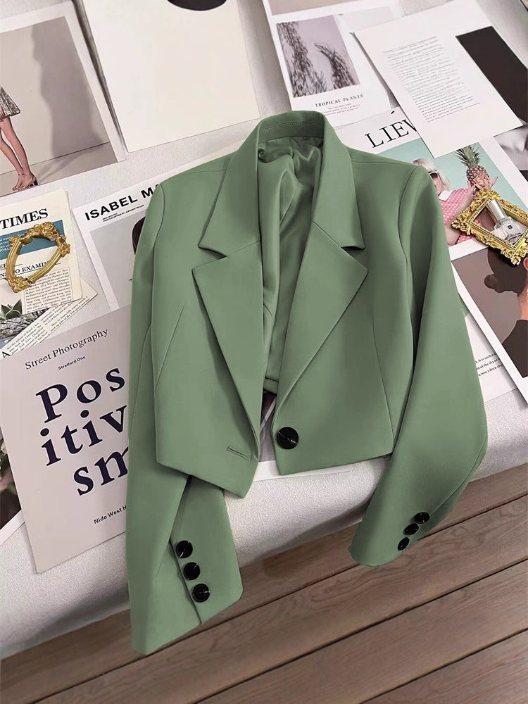 Ladies’ Cropped Blazer