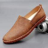 Men's Slip-On Leather Loafers