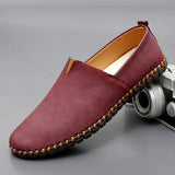Men's Slip-On Leather Loafers