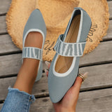 Women's Pointed Toe Strap Flats