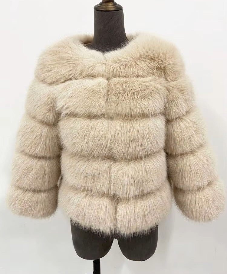 Ladies’ Faux Fur Jacket
