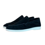 Men’s Suede Slip-On Loafers