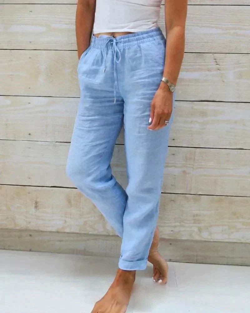Men’s Linen Summer Trousers
