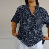 Ladies’ Floral Print Blouse