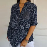 Ladies’ Floral Print Blouse