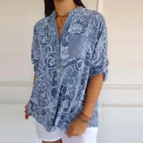 Ladies’ Floral Print Blouse