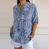 Ladies’ Floral Print Blouse