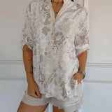 Ladies’ Floral Print Blouse