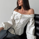 Women’s One-Shoulder Blouse