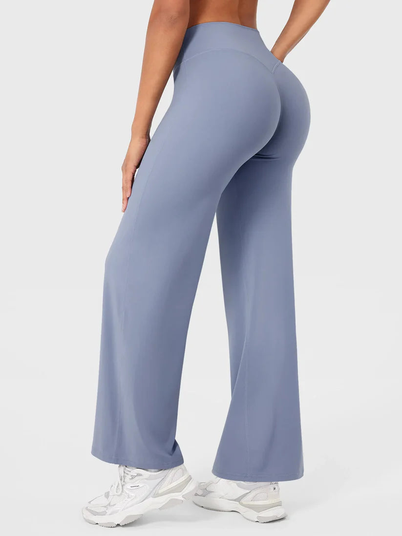 High-Waisted Straight Leggings