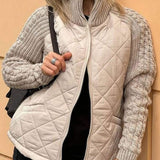 Ladies’ Quilted Fleece Jacket