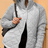 Ladies’ Quilted Fleece Jacket