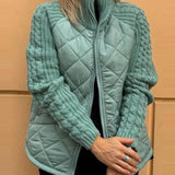 Ladies’ Quilted Fleece Jacket