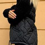 Ladies’ Quilted Fleece Jacket