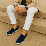 Men’s Suede Slip-On Loafers