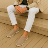 Men’s Suede Slip-On Loafers