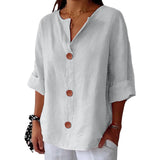 Women’s Linen Blend Blouse