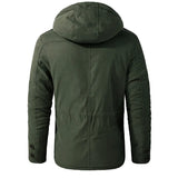 Water-Repellent Fur-Lined Winter Jacket with Pockets