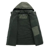 Water-Repellent Fur-Lined Winter Jacket with Pockets