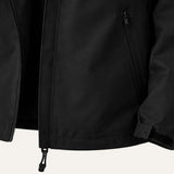 Men's Windproof Hooded Softshell Rain Jacket