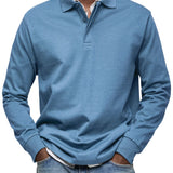Men’s Long Sleeve Polo Shirt