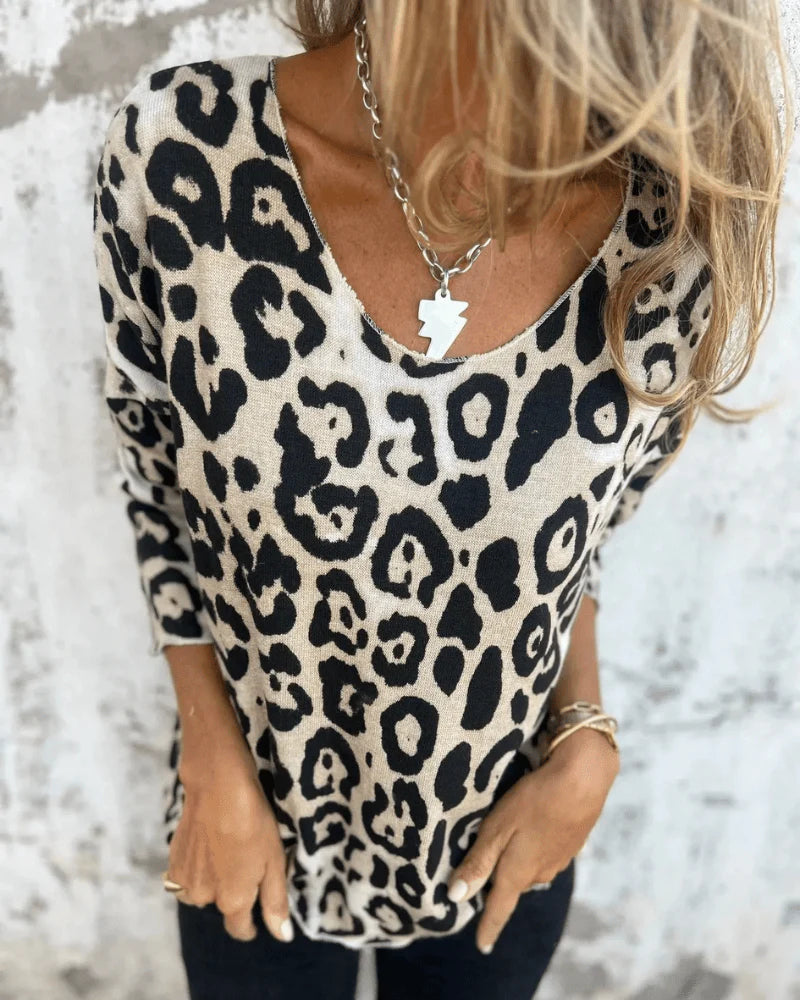 Women’s Leopard Print Top