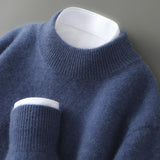 Men's 100% Cashmere Tailored-Fit Knit Sweater