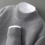 Men's 100% Cashmere Tailored-Fit Knit Sweater