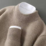 Men's 100% Cashmere Tailored-Fit Knit Sweater