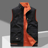 Men's Premium Cotton Five-Pocket Gilet