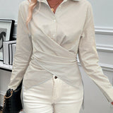 Women’s Wrap Detail Blouse