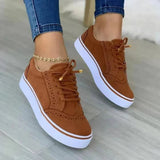 Women's Lace-Up Casual Sneakers