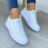 Women's Lace-Up Casual Sneakers