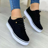 Women's Lace-Up Casual Sneakers