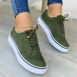 Women's Lace-Up Casual Sneakers
