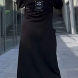 Ladies’ Oversized Longline Hoodie