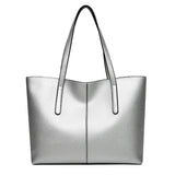 Large Structured Tote Shoulder Bag