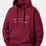 Dachshund Printed Hoodie